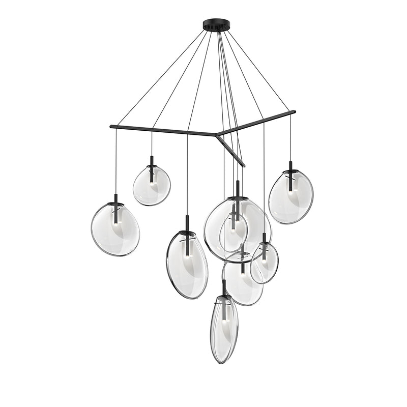 Sonneman 2997.25C LED Pendant, Satin Black