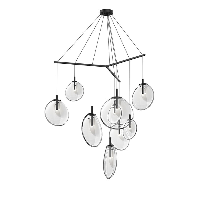 Sonneman 2997.25C LED Pendant, Satin Black