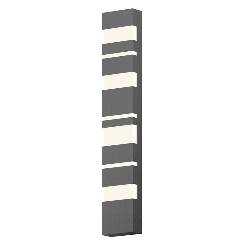 Sonneman 7289.74-WL LED Wall Sconce, Textured Gray