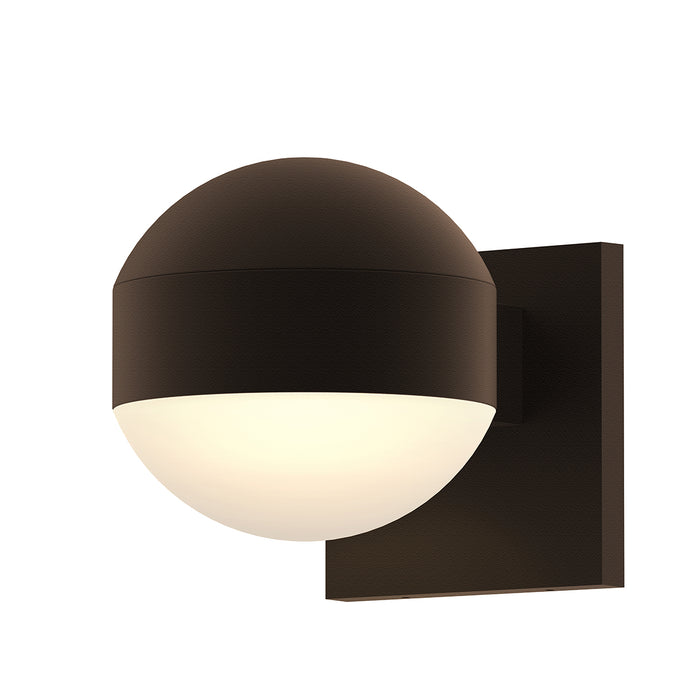 Sonneman 7300.DC.DL.72-WL LED Wall Sconce, Textured Bronze
