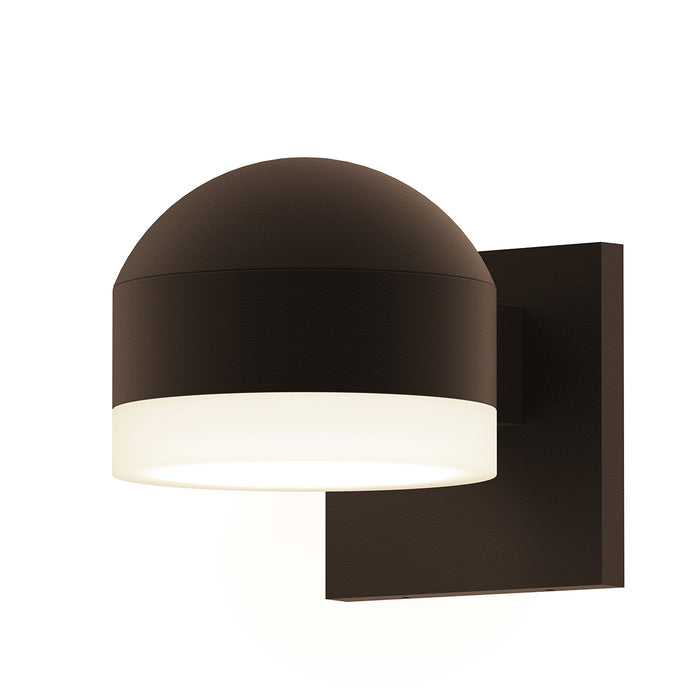 Sonneman 7300.DC.FW.72-WL LED Wall Sconce, Textured Bronze