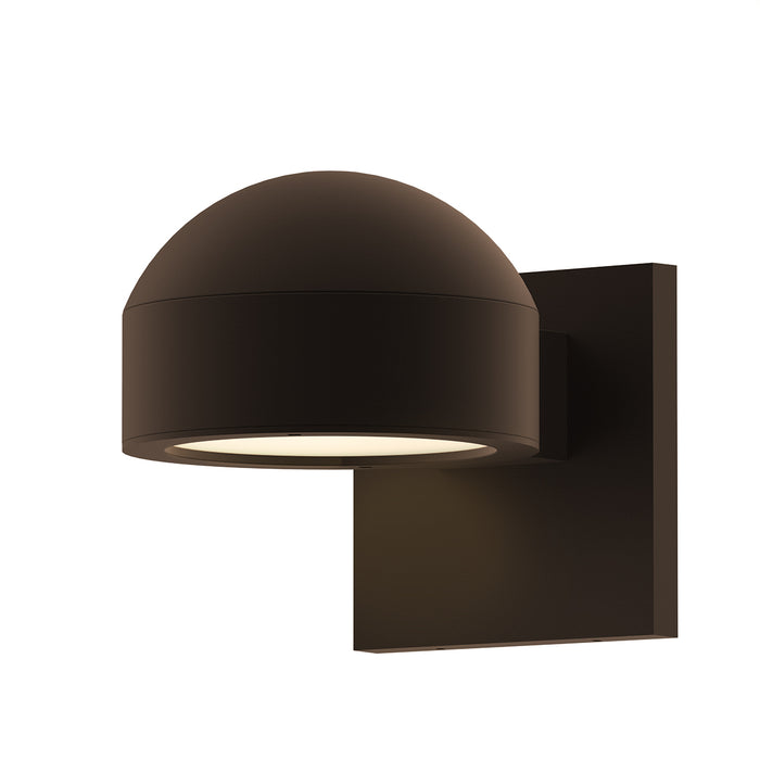 Sonneman 7300.DC.PL.72-WL LED Wall Sconce, Textured Bronze