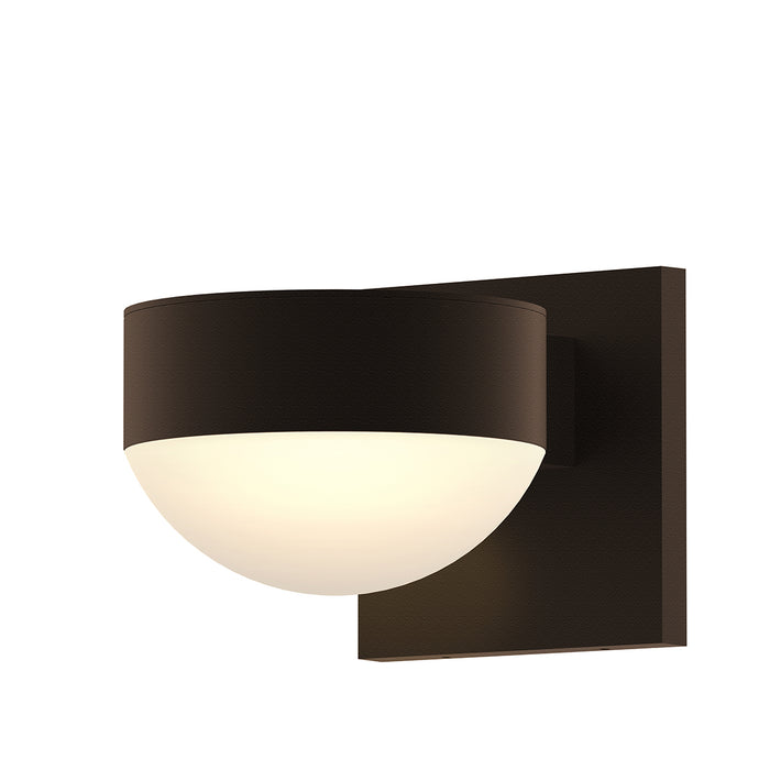 Sonneman 7300.PC.DL.72-WL LED Wall Sconce, Textured Bronze