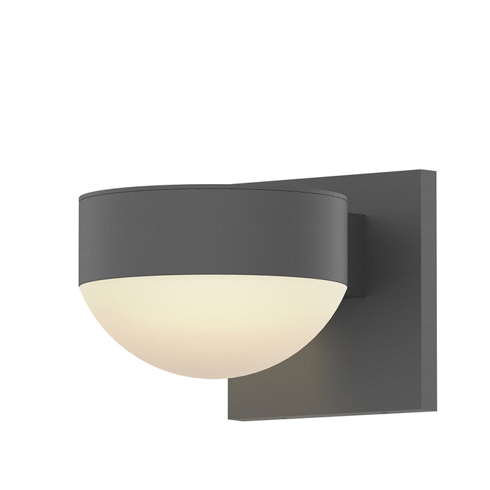Sonneman 7300.PC.DL.74-WL LED Wall Sconce, Textured Gray