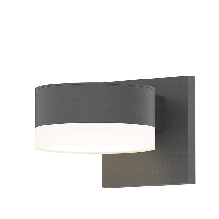 Sonneman 7300.PC.FW.74-WL LED Wall Sconce, Textured Gray