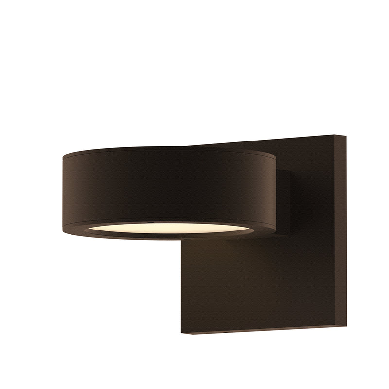 Sonneman 7300.PC.PL.72-WL LED Wall Sconce, Textured Bronze
