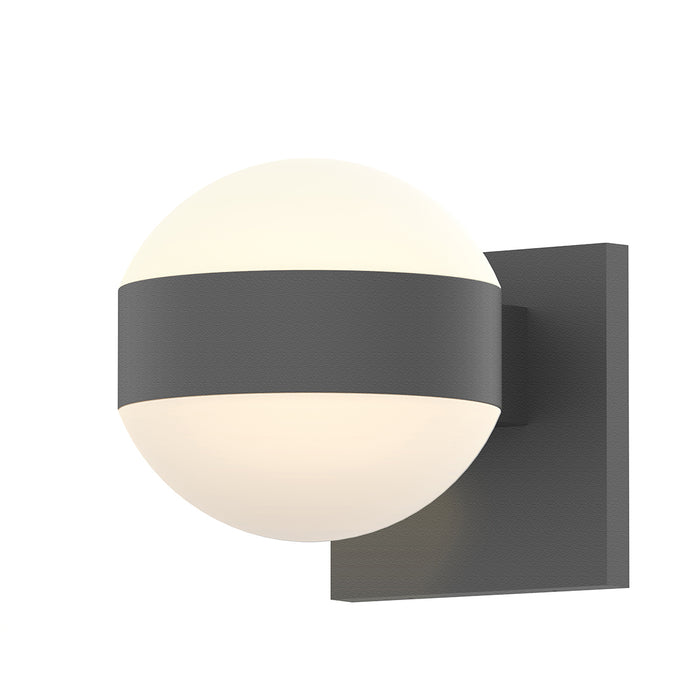 Sonneman 7302.DL.DL.74-WL LED Wall Sconce, Textured Gray
