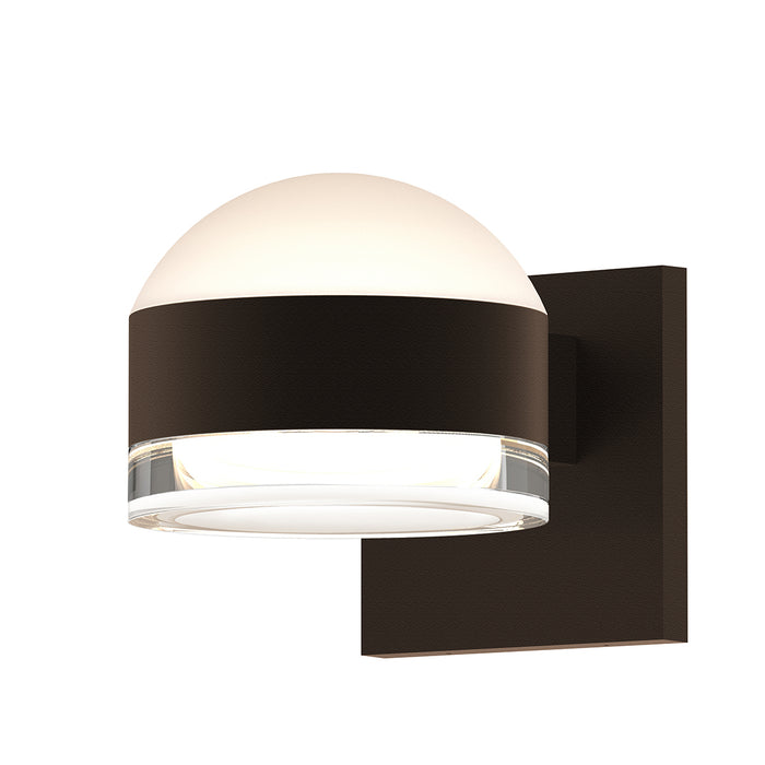 Sonneman 7302.DL.FH.72-WL LED Wall Sconce, Textured Bronze