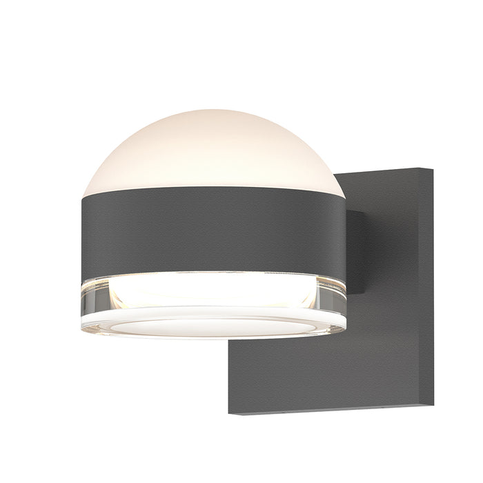 Sonneman 7302.DL.FH.74-WL LED Wall Sconce, Textured Gray