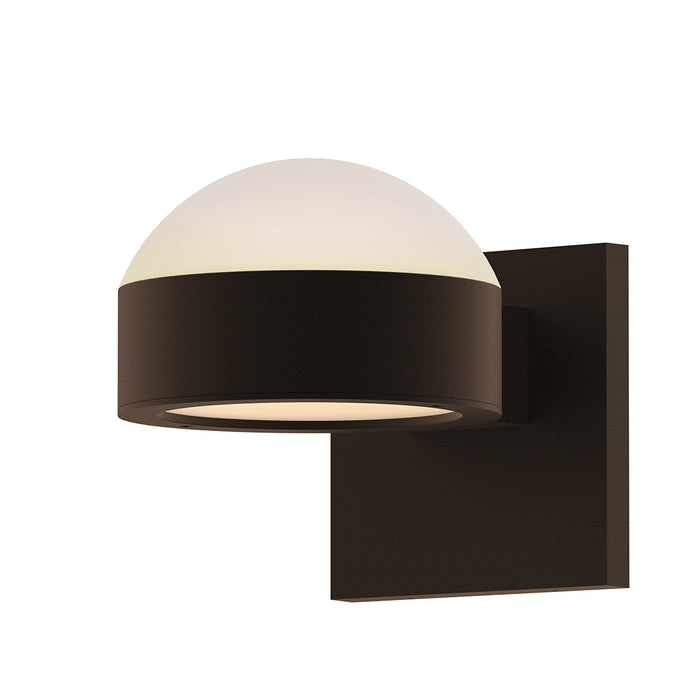 Sonneman 7302.DL.PL.72-WL LED Wall Sconce, Textured Bronze