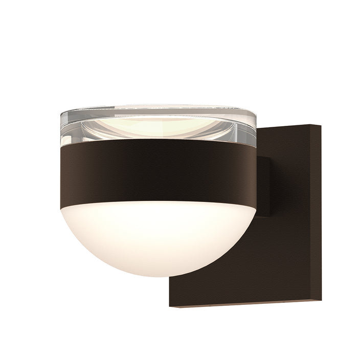 Sonneman 7302.FH.DL.72-WL LED Wall Sconce, Textured Bronze