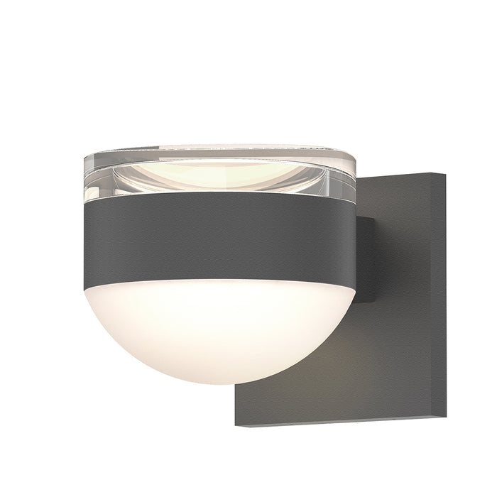 Sonneman 7302.FH.DL.74-WL LED Wall Sconce, Textured Gray