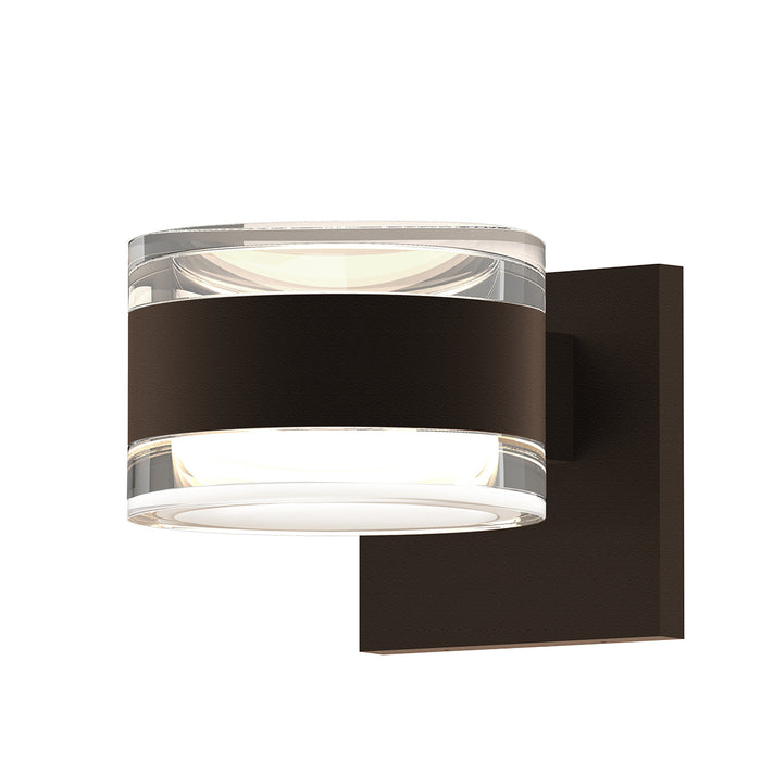 Sonneman 7302.FH.FH.72-WL LED Wall Sconce, Textured Bronze