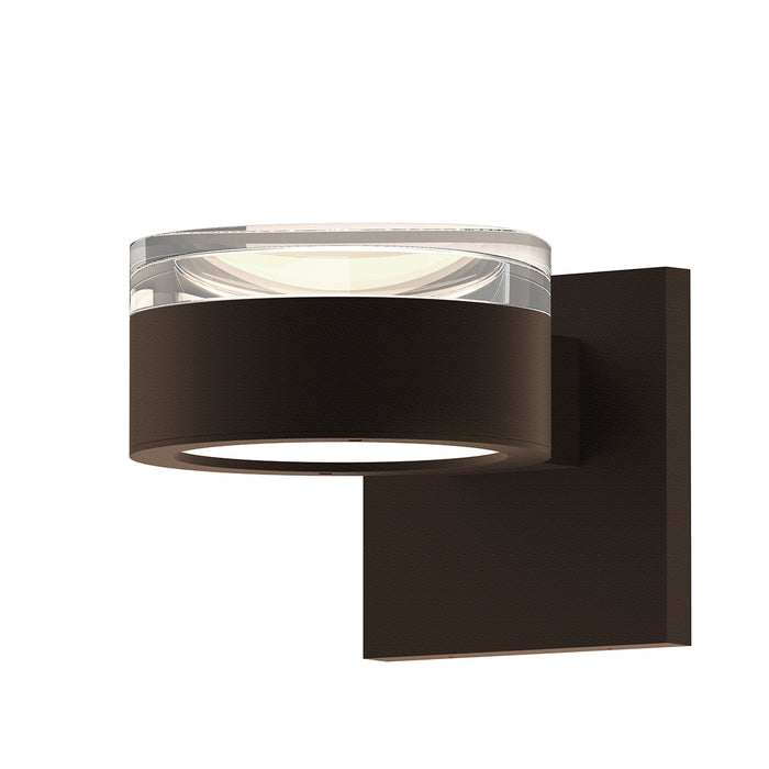 Sonneman 7302.FH.PL.72-WL LED Wall Sconce, Textured Bronze