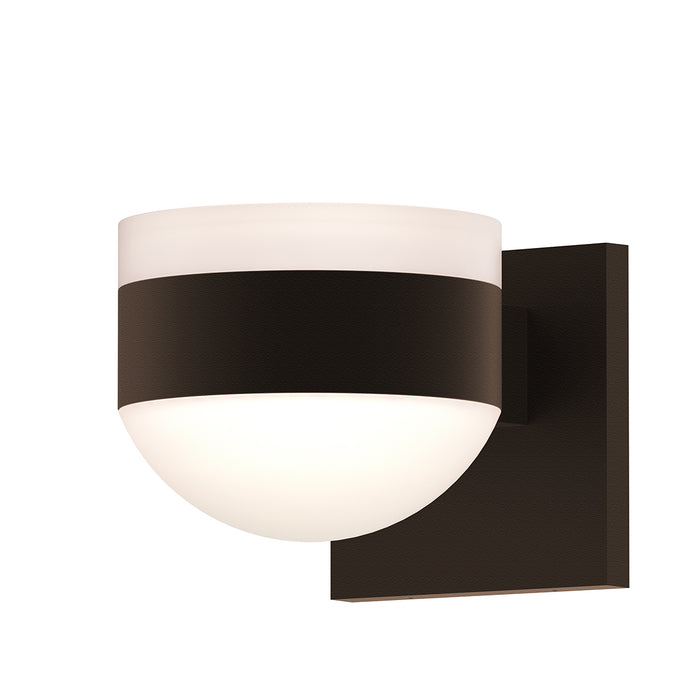 Sonneman 7302.FW.DL.72-WL LED Wall Sconce, Textured Bronze