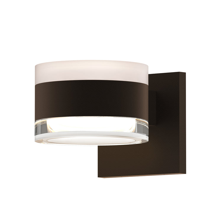 Sonneman 7302.FW.FH.72-WL LED Wall Sconce, Textured Bronze