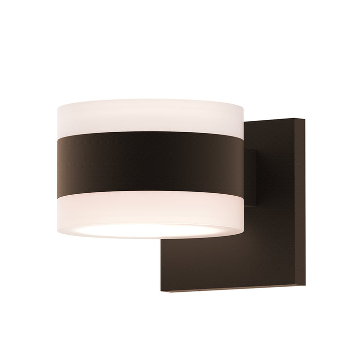 Sonneman 7302.FW.FW.72-WL LED Wall Sconce, Textured Bronze