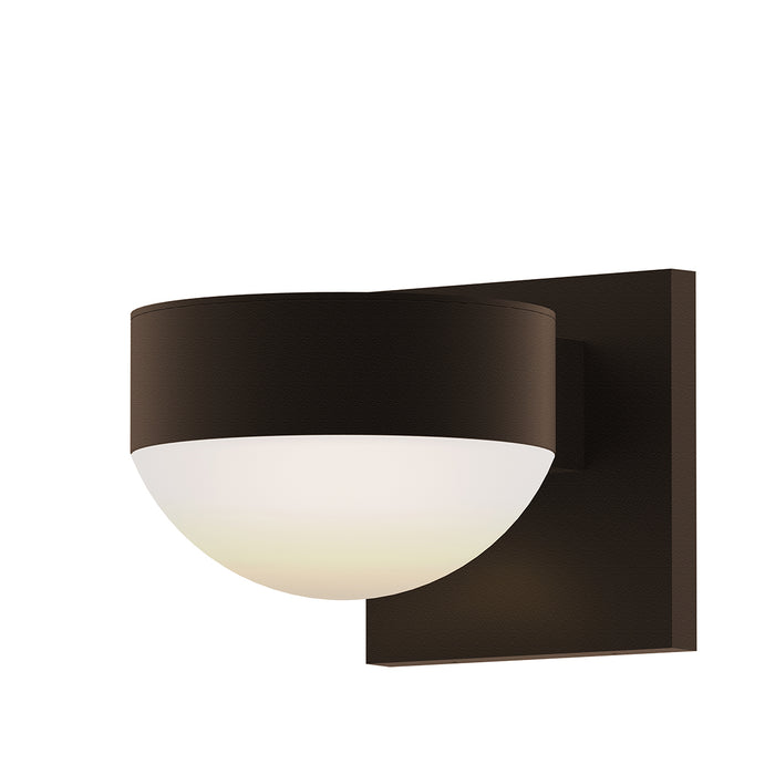 Sonneman 7302.PL.DL.72-WL LED Wall Sconce, Textured Bronze