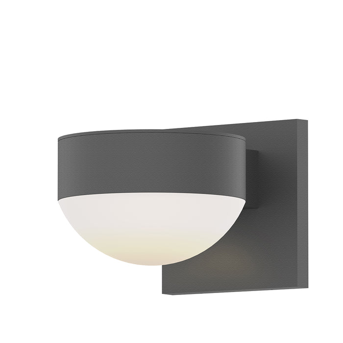Sonneman 7302.PL.DL.74-WL LED Wall Sconce, Textured Gray