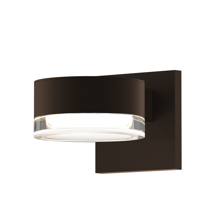Sonneman 7302.PL.FH.72-WL LED Wall Sconce, Textured Bronze