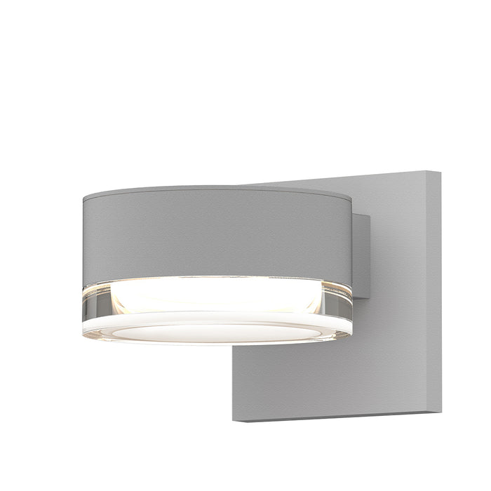 Sonneman 7302.PL.FH.98-WL LED Wall Sconce, Textured White
