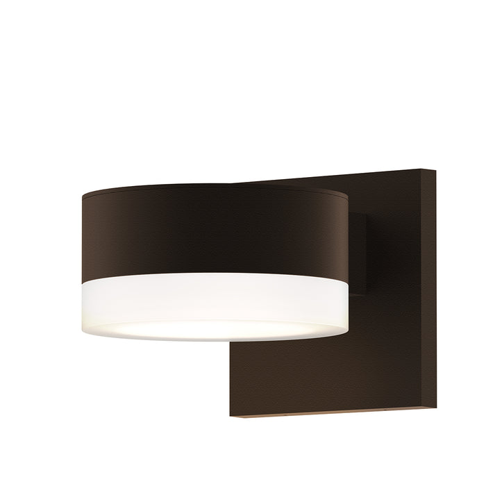 Sonneman 7302.PL.FW.72-WL LED Wall Sconce, Textured Bronze