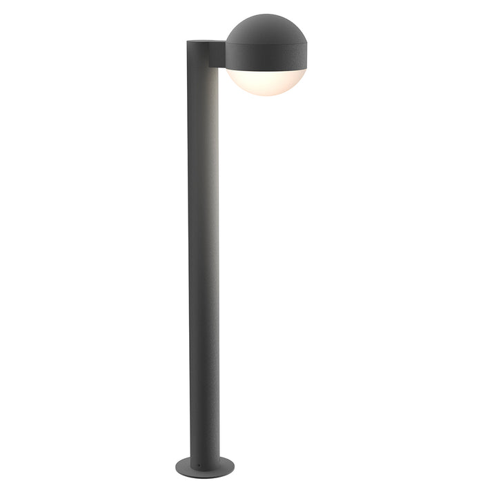 Sonneman 7305.DC.DL.74-WL LED Bollard, Textured Gray