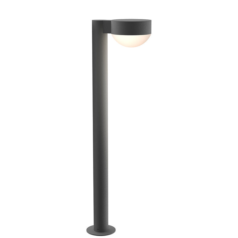Sonneman 7305.PC.DL.74-WL LED Bollard, Textured Gray