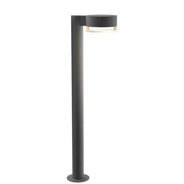 Sonneman 7305.PC.FH.74-WL LED Bollard, Textured Gray