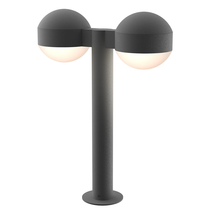 Sonneman 7306.DC.DL.74-WL LED Bollard, Textured Gray