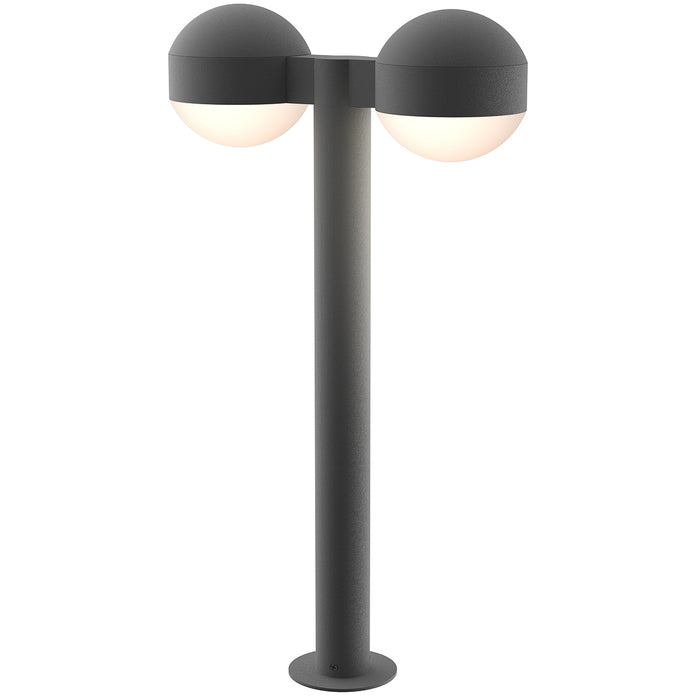 Sonneman 7307.DC.DL.74-WL LED Bollard, Textured Gray