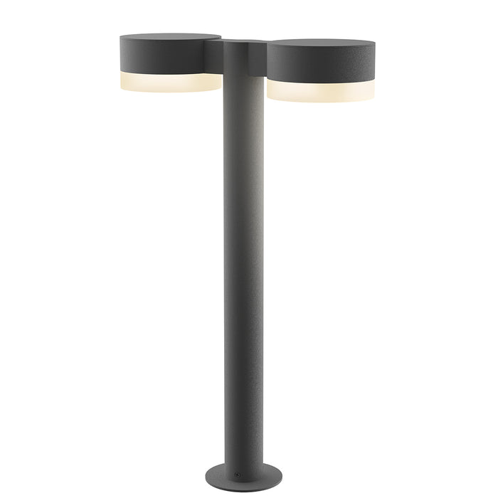 Sonneman 7307.PC.FW.74-WL LED Bollard, Textured Gray
