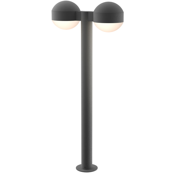Sonneman 7308.DC.DL.74-WL LED Bollard, Textured Gray