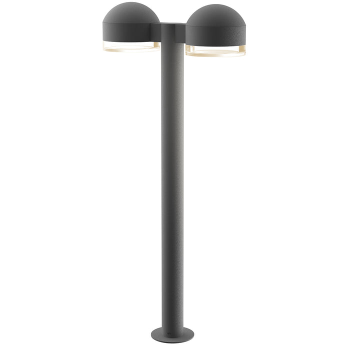 Sonneman 7308.DC.FH.74-WL LED Bollard, Textured Gray