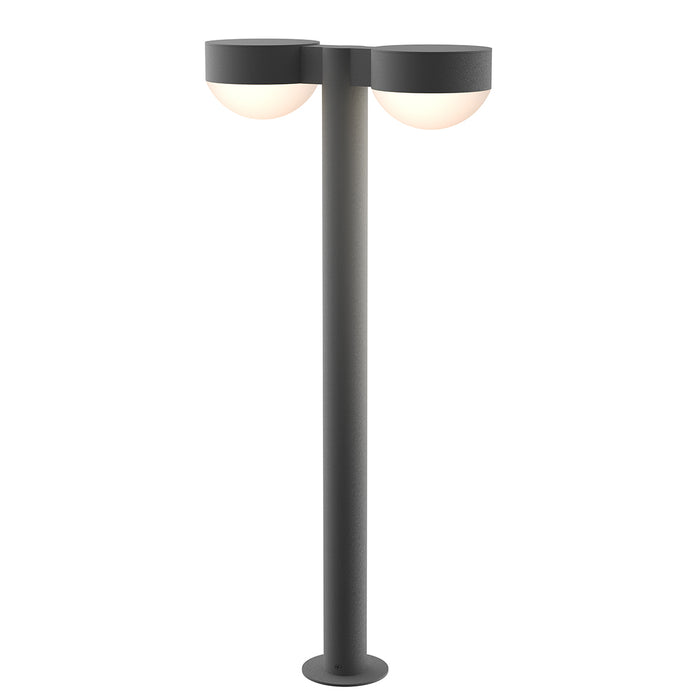 Sonneman 7308.PC.DL.74-WL LED Bollard, Textured Gray