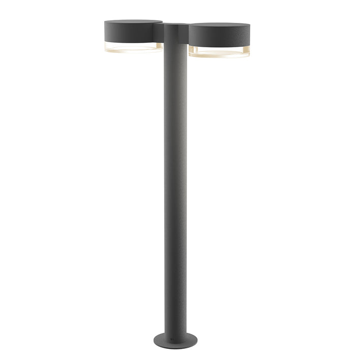 Sonneman 7308.PC.FH.74-WL LED Bollard, Textured Gray