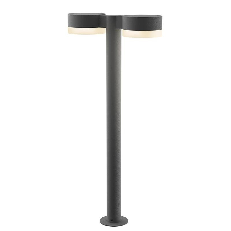 Sonneman 7308.PC.FW.74-WL LED Bollard, Textured Gray