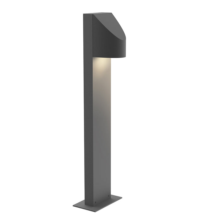 Sonneman 7312.74-WL LED Bollard, Textured Gray