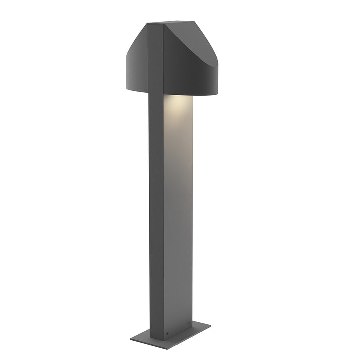 Sonneman 7316.74-WL LED Bollard, Textured Gray