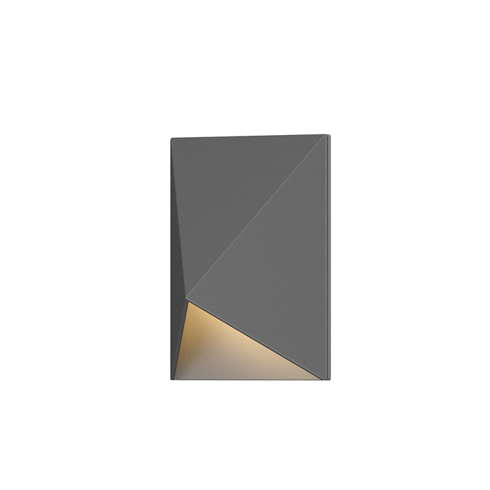 Sonneman 7320.74-WL LED Wall Sconce, Textured Gray