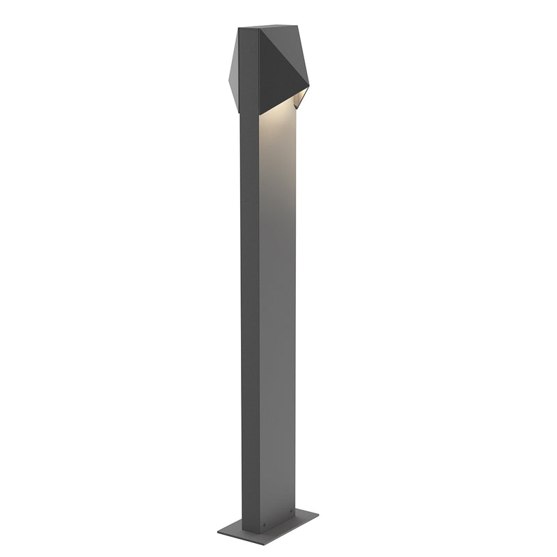Sonneman 7327.74-WL LED Bollard, Textured Gray