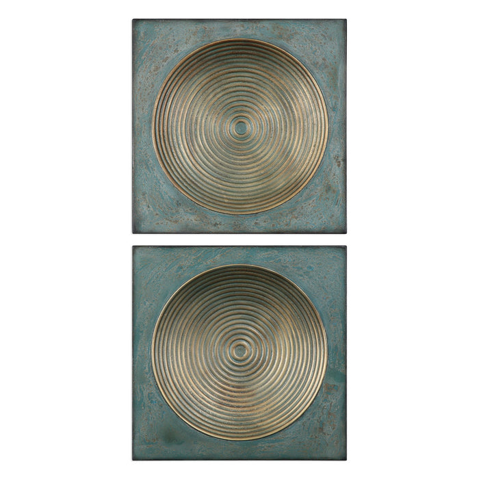 Uttermost 04106 Wall Art, Antique Gold