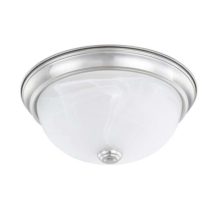 Capital Lighting 219021CH Two Light Flush Mount, Chrome