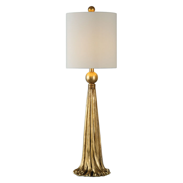 Uttermost 29382-1 One Light Table Lamp, Antiqued Metallic Gold