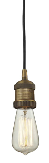 Innovations 199-BB One Light Cord Set, Brushed Brass