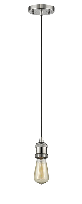 Innovations 200C-PN One Light Mini Pendant, Polished Nickel