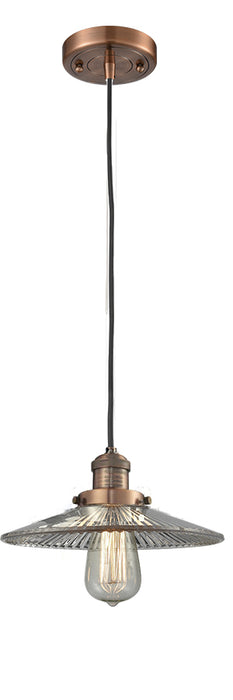 Innovations 201C-AC-G2 One Light Mini Pendant, Antique Copper