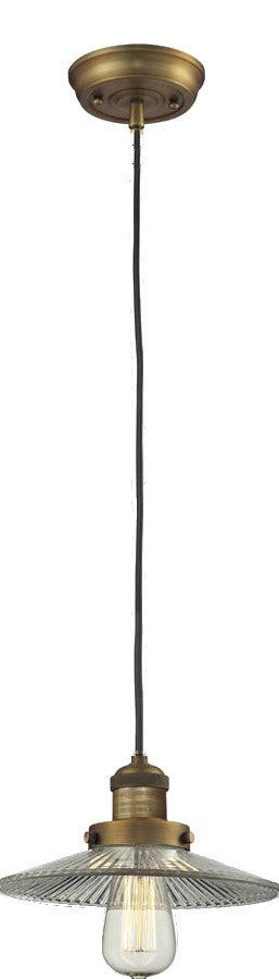 Innovations 201C-BB-G2 One Light Mini Pendant, Brushed Brass