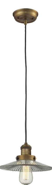 Innovations 201C-BB-G2 One Light Mini Pendant, Brushed Brass