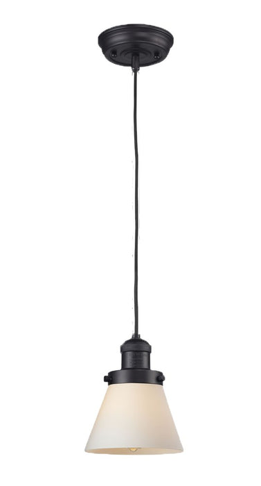 Innovations 201C-BB-G61 One Light Mini Pendant, Brushed Brass
